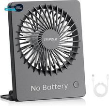 Mini Desk Fan USB Powered Portable Fan Small Personal Fan 3 Speeds Strong