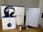 PlayStation 5 Disc Edition  (825GB) with DualSense Controller & Pulse 3D Headset