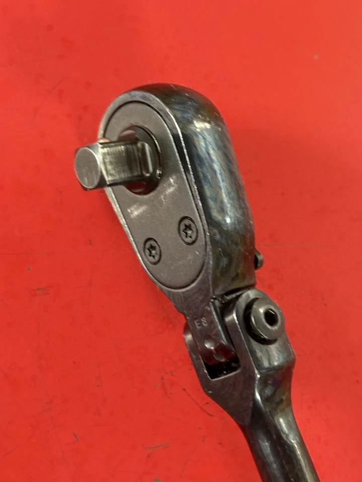 Cornwell USA JRZFB12XLY 3/8” Dr HI-VIZ 120 Tooth Extra Long Flex Head Ratchet - Image 4 of 4