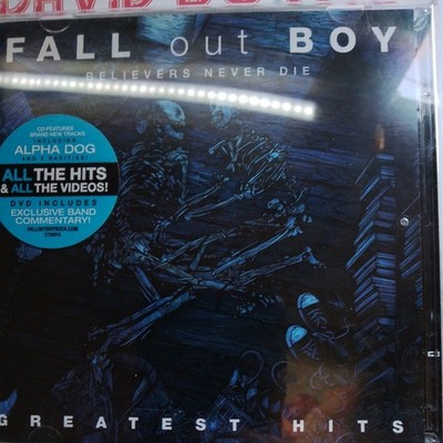 Fall Out Boy - Believers Never Die Greatest Hits CD plus DVD very good condition
