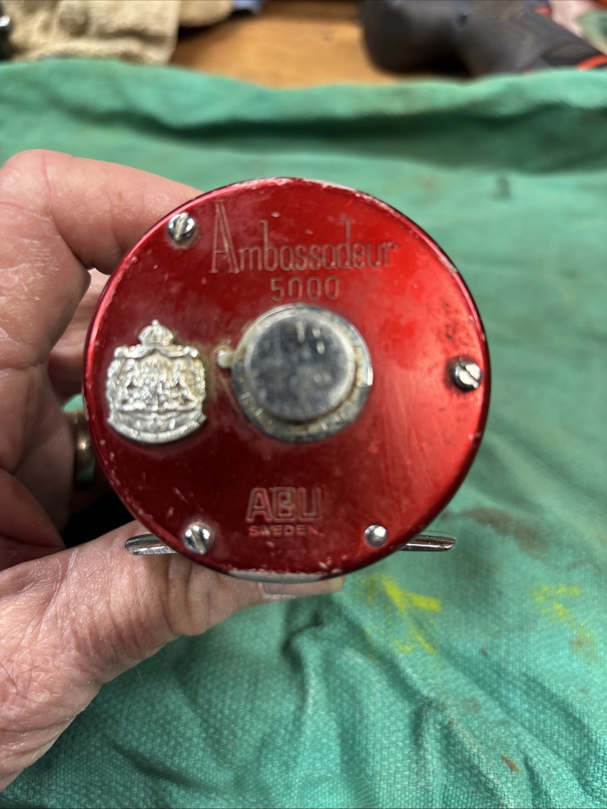 Vintage ABU Ambassador 5000 Bait Caster Fishing Reel Sweden 