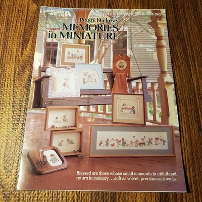 Leisure Arts Dickey's Memories in Miniature Counted Cross Stitch Leaflet 334