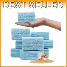 Natural Sea Salt Body Soap, Pack of 8