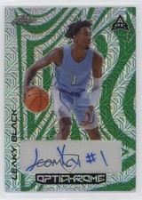 2022-23 Leaf Optichrome Green Mojo 3/4 Leaky Black #BA-LB1 Auto 0u66