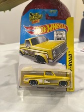 HOT WHEELS 2014 HW OFF-ROAD '83 CHEVY SILVERADO YELLOW FACTORY SEALED