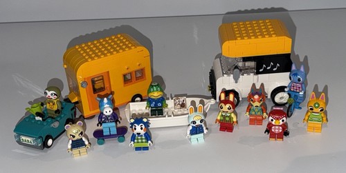 LEGO Animal Crossing Minifigures Lot Leif Kapp’n Marshall Celeste Mabel Bunnie +