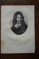 CHAULIEU AMFRYE DE . portrait. 1821 lithograph.