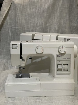 Sale!PFAFF hobby 309 Sewing Machine with foot pedal /Tested Working good Vintage