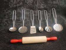 Joblot OF 7 ASSORTED CHILDS PLAY KITCHEN UTENSILS