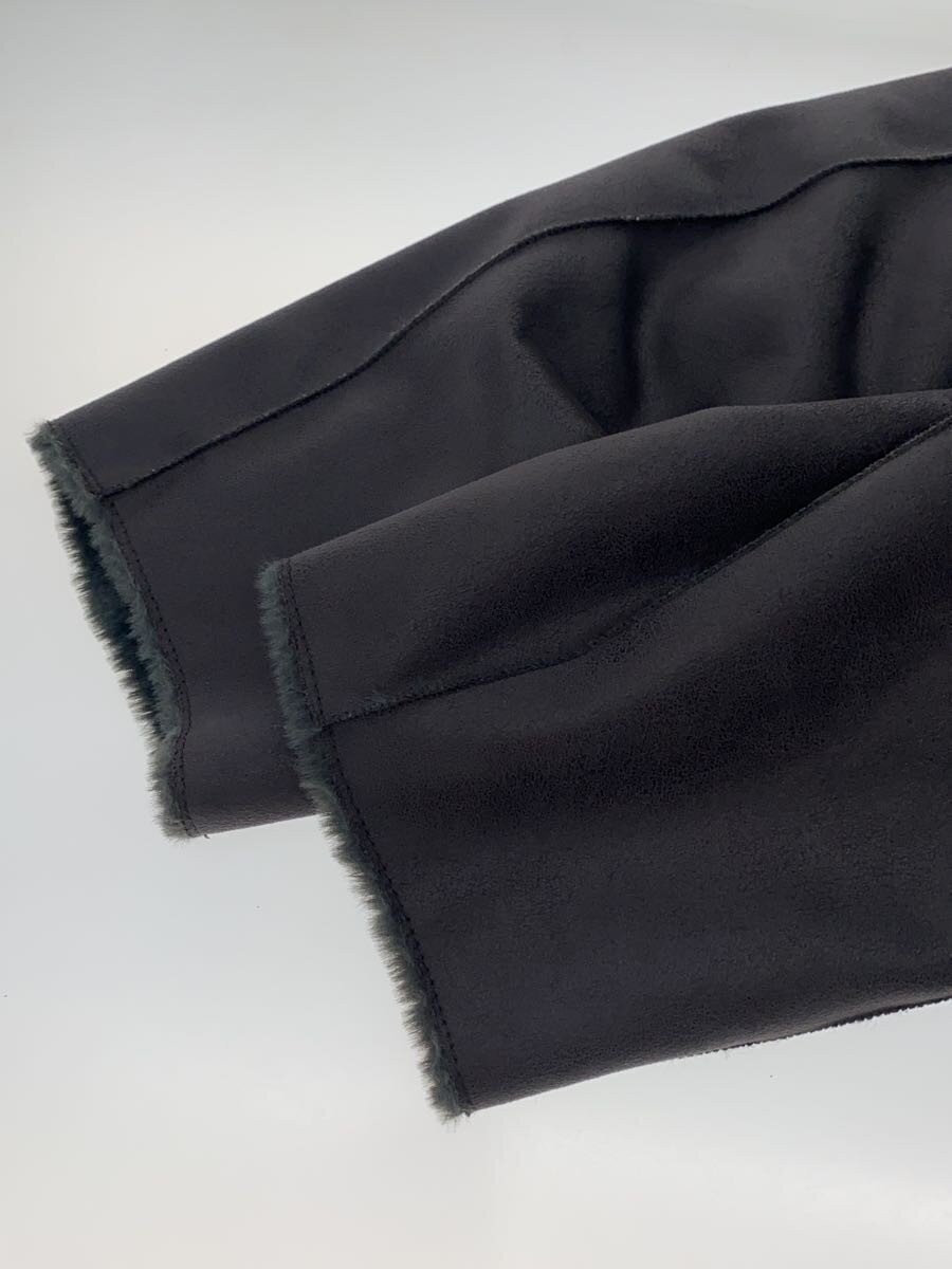 AMERI Coat M Polyester Gray Used 128cm Long Sleev… - image 5