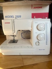 Janome Sewing Machine Model 7025 with case and original box