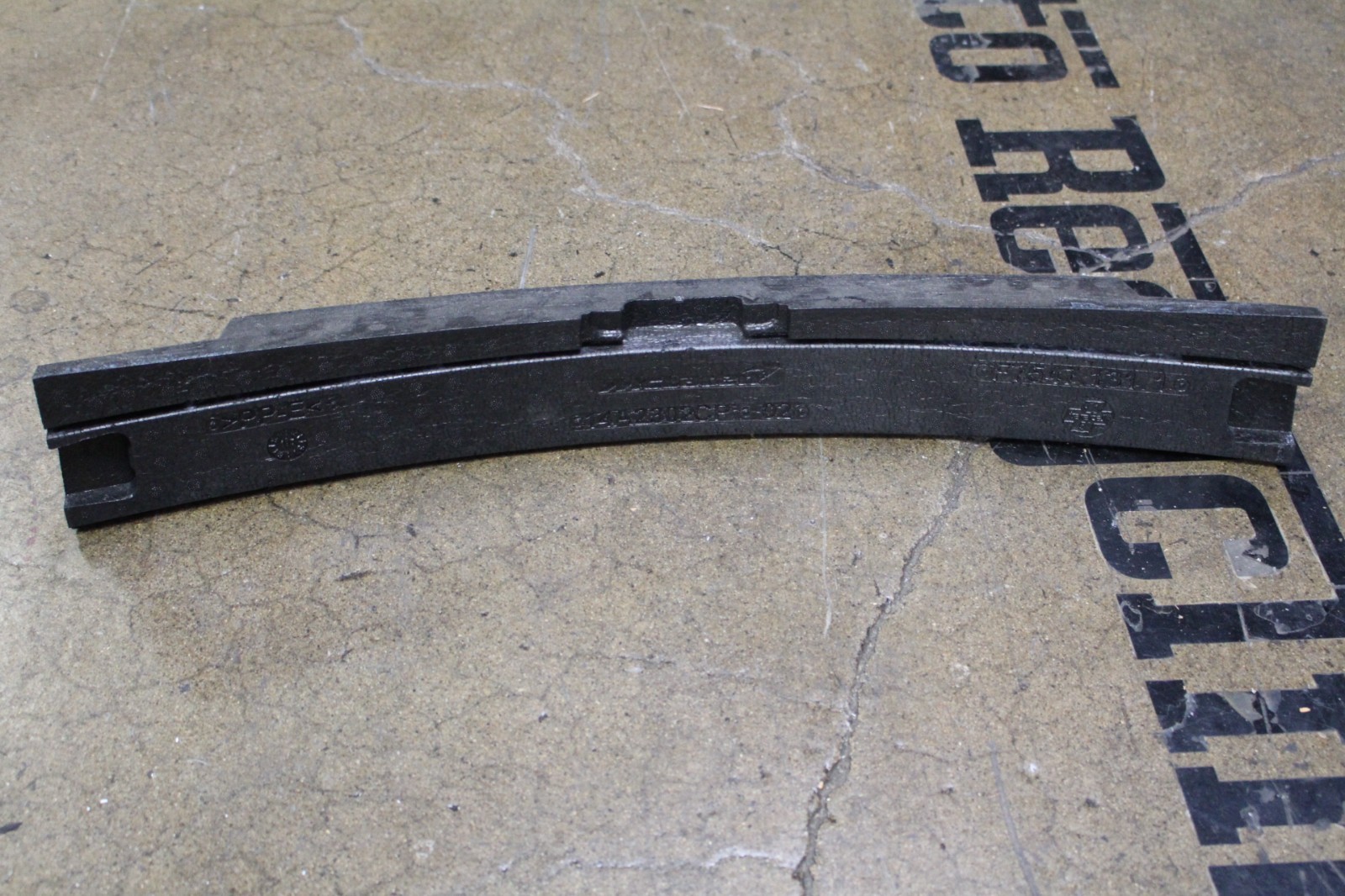 McLaren 720S, Front Bumper Foam Reinforcement, Used, P/N 14A2302CP