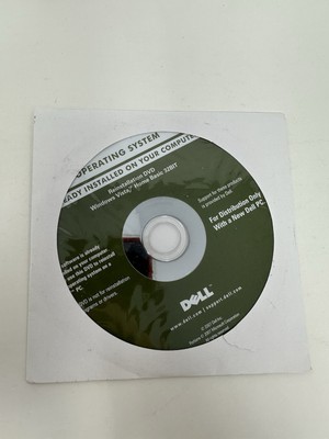 Dell Windows XP Professional SP2 32 Bit SEALED Reinstallation CD Dell P/N OTT848