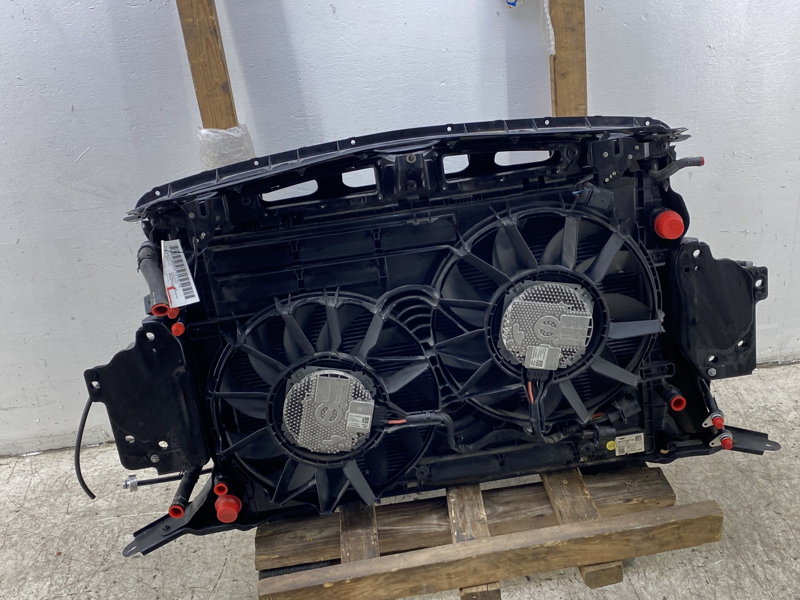 2014-2019 BENTLEY FLYING SPUR 4.0L V-8 RADIATORS CONDENSER W/COOLING FAN *41K*