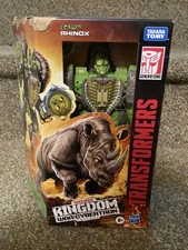 TRANSFORMERS Kingdom Rhinox Voyager WFC-K27 War for Cybertron BRAND NEW SEALED
