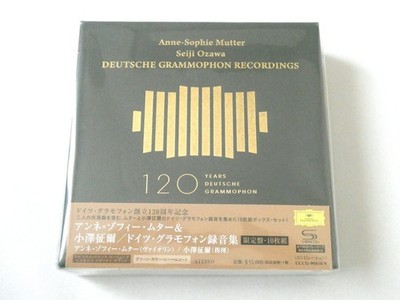 Anne-Sophie Mutter & Seiji Ozawa DG Recordings 10 SHM-CD Box Set JAPAN