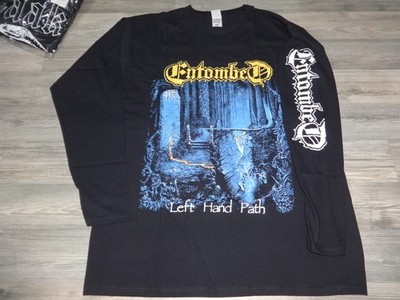 Entombed Screen Print LS Shirt Death Metal Morbid Petrov Demigod Dismember