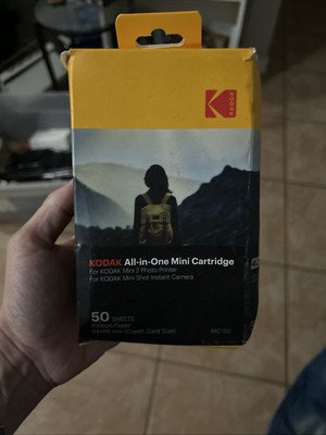 Kodak All-In-One Mini Cartridge 50 Sheets Ribbon Paper MC-50 New