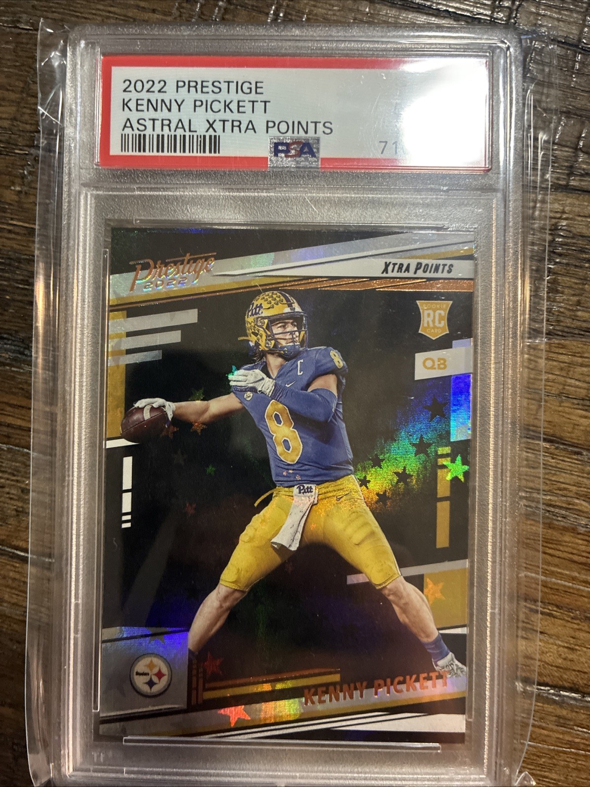 2022 Panini Prestige - Rookies Kenny Pickett #301 Xtra Points Galaxy (RC)
