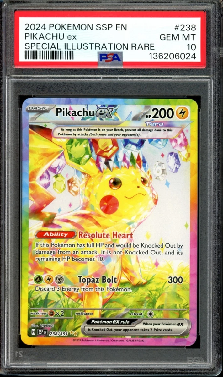 Pikachu Ex Pokémon TCG Cards for sale | eBay