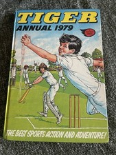Tiger Annual 1979 Fleetway Roy of the Rovers Johnny Cougar Billy Boots Comic