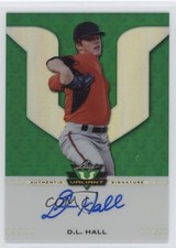 2017 Leaf Valiant Draft Green 28/99 DL Hall #BA-DLH Auto 1k7d