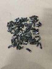 ZIPPER PULLS YKK ZIPPER SLIDES SHORT TAB ZIPPER SEWING LOT OF 115 Denim Style