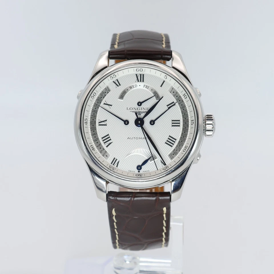 浪琴表 Master Collection 银色男士腕表 - L2.714.4.71.3 - 免运费 — 第 2/4 张图片