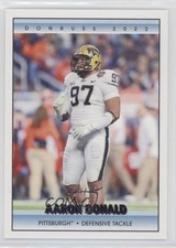 2022 Panini Chronicles Draft Picks Donruss Retro Purple 10/49 Aaron Donald 9o3