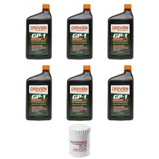 Driven Racing Oil GP-1 Synthetic Blend 20W-50 Oil Change Kit With Oil Filter ...