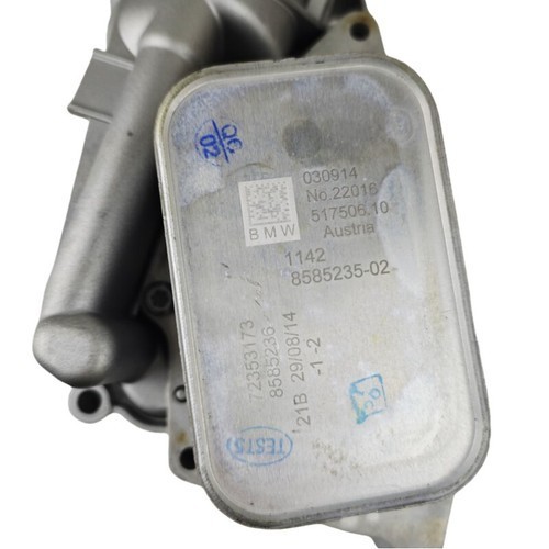 11428585235 Oil Cooler Filter Housing Assembly for 14-19 Mini Cooper BMW i8 X1