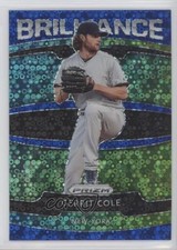 2020 Panini Prizm Brilliance Quick Pitch Blue Donut Circle /199 Gerrit Cole 0a4s