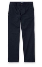 Polo Ralph Lauren Pants Boys Size 16 Navy Blue Chino Straight Dress Casual New