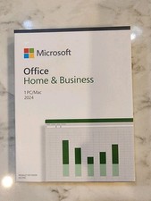 Microsoft Office Home  Business 2024 for PC or Mac One-Time Use Physical Code