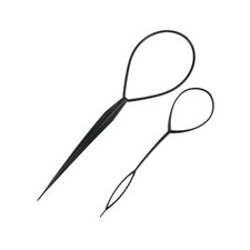 Plastic Magic Hair Braid Ponytail Maker Clip Tool Simple DIY Hair Loop Access...