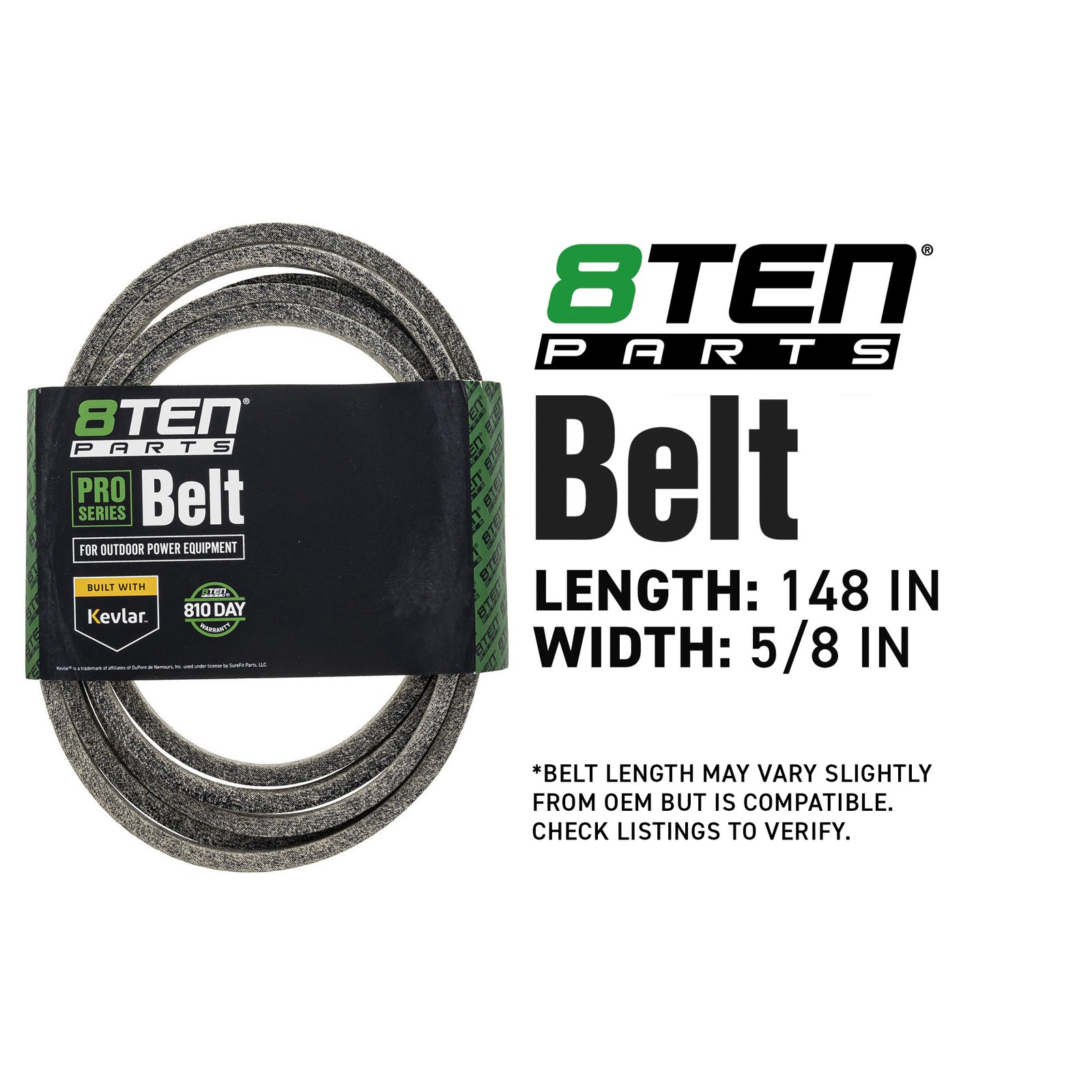 8TEN Deck Kit for Cub Cadet ZT1 ZT2 54