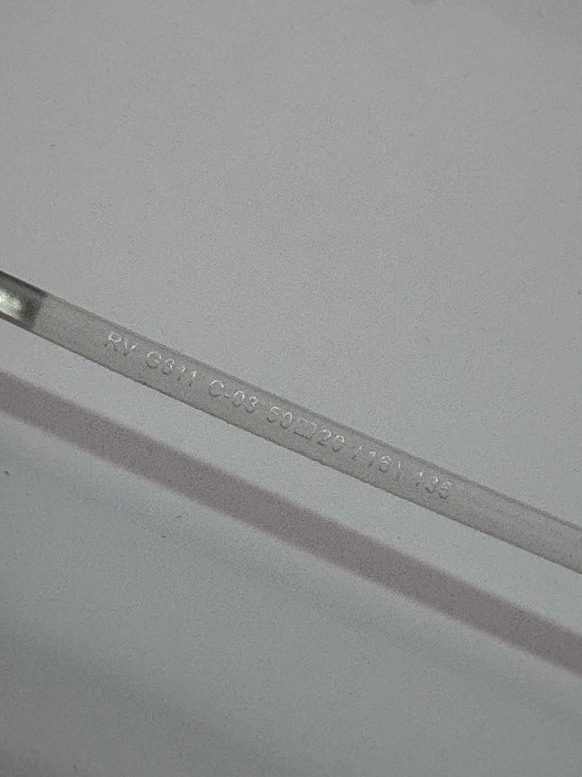 Roberto Verino Rimless Rectangular Sunglasses Gra… - image 5