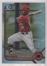 2022 Bowman Draft Chrome Sky Blue Refractor Victor Acosta #BDC-70 0nr3