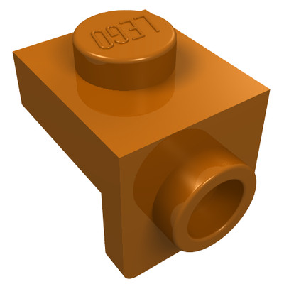 10x LEGO  Part 36841 - Bracket 1 x 1 - 1 x 1