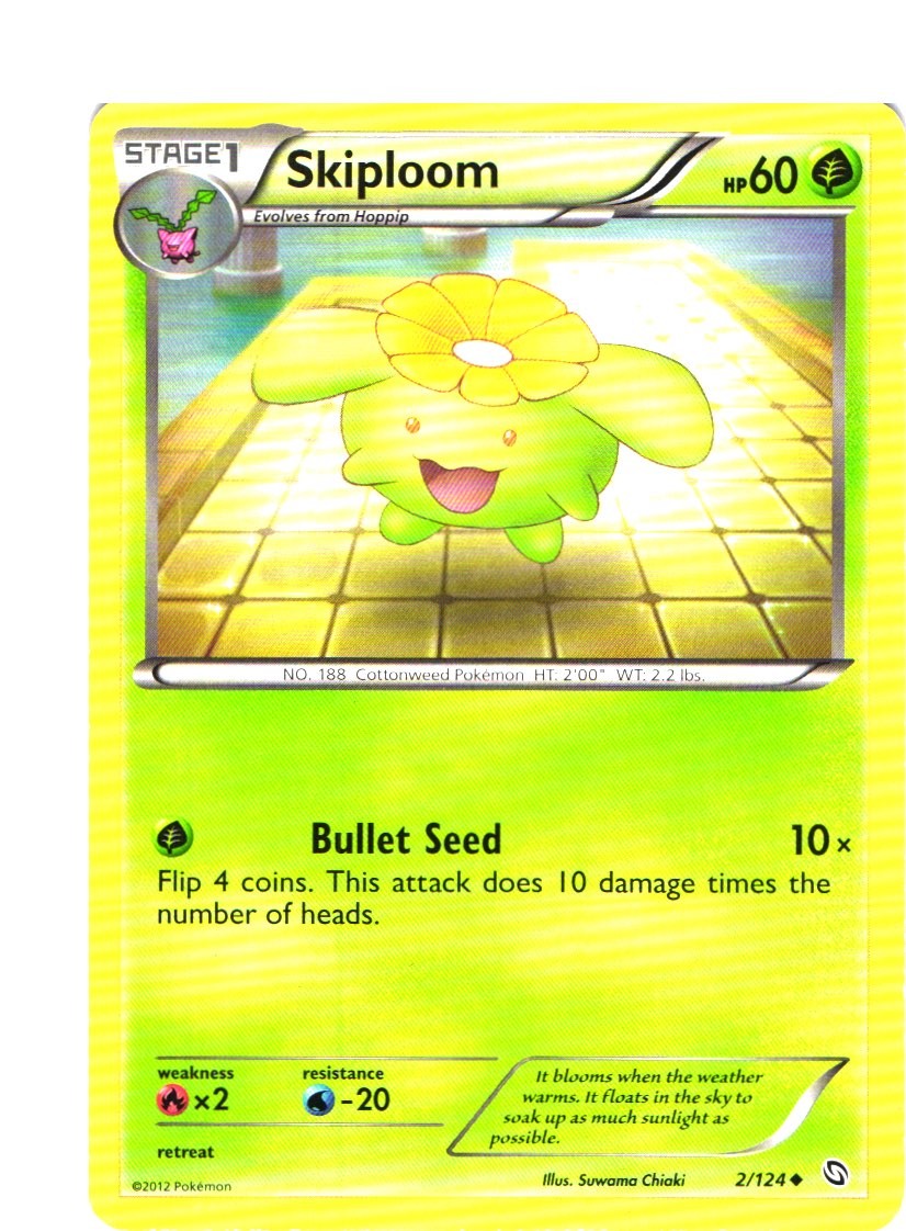 Skiploom Uncommon Dragons Exalted 2/124 LP