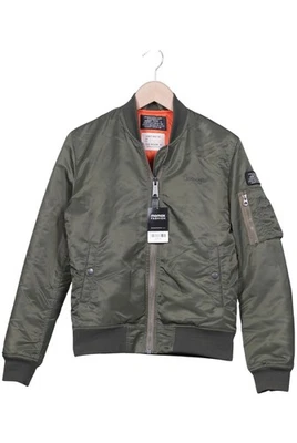 Chaqueta Schott NYC mujer anorak chaqueta abrigo corto talla M verde #ujddbdu - Imagen 1 de 4