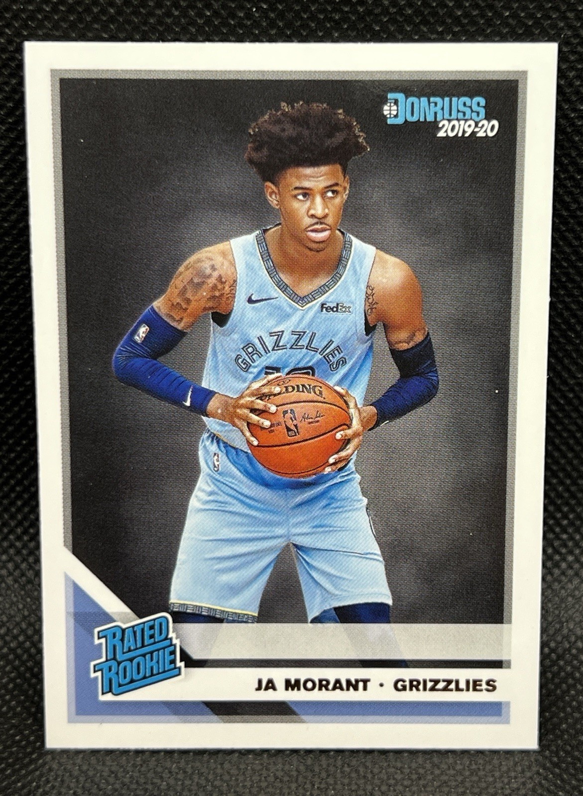 JA MORANT RC 2019-20 Panini Donruss Rated Rookie #202 Memphis Grizzlies