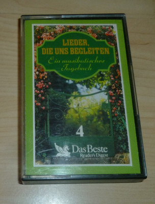 Musik Kassette MC - Lieder die uns begleiten 4 - Das Beste Reader's Digest