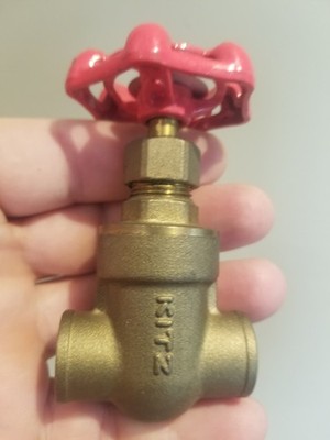 KITZ   1/2'' SWEAT GATE VALVE New Old Stock