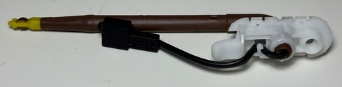 03-18 BENTLEY SUNSHADE HINGE LEFT DRIVER MOUNTING COGNAC BROWN 3W7857583C1FT OEM - Picture 3 of 7