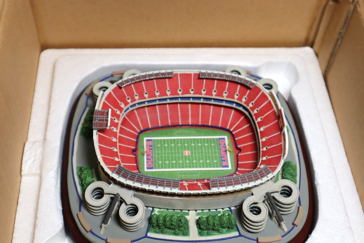 希少‼︎GIANTS 60th ANNIVERSARY 1994年製額縁（箱有り） Danbury Mint NFL Replica Giants Stadium NY New York Giants