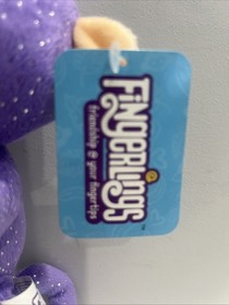 Fingerlings Glitter Purple Monkey Plush With Sound