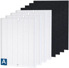 8 Pack 115115 H13 HEPA Filter A Size 21 - c535 Compatible with Winix Plasma W...
