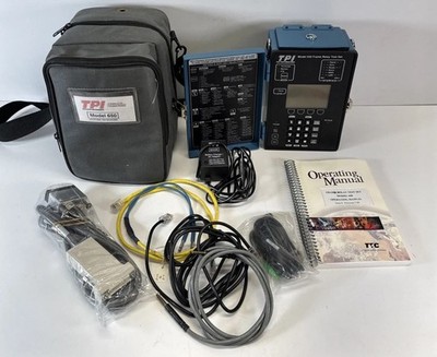 TTC TPI Telepath Model 650 Frame Relay Test Set w/ AC Adapter & Accessories