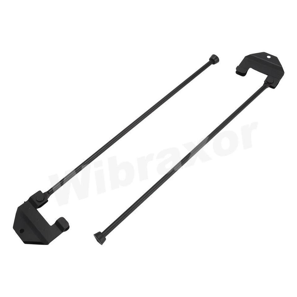 Steel Folding Type Hood Prop Kit For 1937-1946 Chevy Chevrolet GMC Pickup Truck - Image 2 of 4